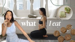 What I Eat in a Day For Bloating | simple & plant based