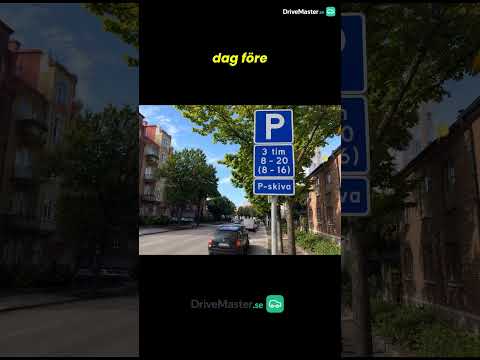Vad betyder denna parkeringsskylt? 🚗