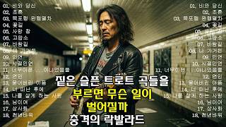 AI 커버곡 - 슬픈 트로트 모음