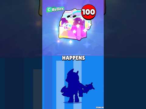 100 ULTRA Trophy Boxes On A New Account #brawlstars #shorts