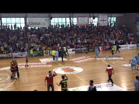 Un gol que vale la permanencia en ASOBAL del Globalcaja Ciudad Encantada (23/05/2015).