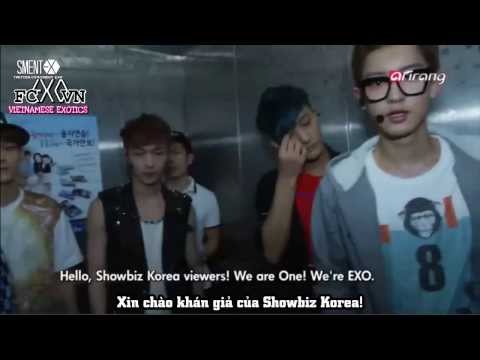 [Vietsub] 130812 EXO @  Showbiz Korea Simply Kpop Backstage [Ếch ộp subteam]