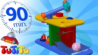Zabawki TuTiTu | zabawka zręcznościowa młotekv |  inne zaskakujące zabawki | kompilacja 90 minut