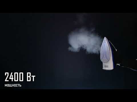 Миниатюра изображения товара Утюг Endever Delta-218 (синий/белый)