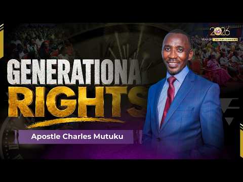 23RD AUGUST 2026 | APOSTLE CHARLES MUTUKU