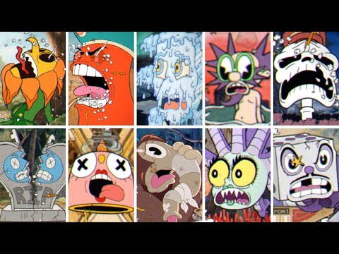 Cuphead - All Bosses on Expert (S Rank + DLC Included)
