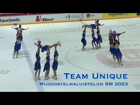 Team Unique 🥇 Free Skating #MLSM23 #SynchronizedSkating