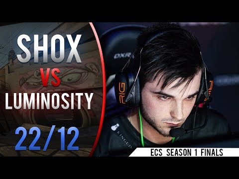 CS GO POV shox vs Luminosity overpass @ ECS Season 1 Finals
