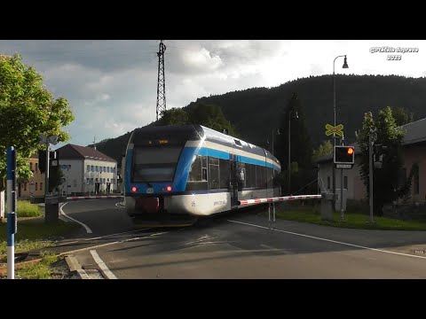 železniční přejezd Hanušovice - P4262 / 04.08.2025 [CZ]