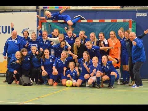 Nieuw Roden zorgt voor grote stunt en speelt de play-offs in de landelijke eredivisie vrouwen zaal