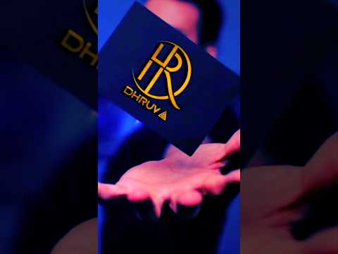 BORN TO DHRUV NAME LOGO😇😈🔥 DESIGN...#hashtag #design