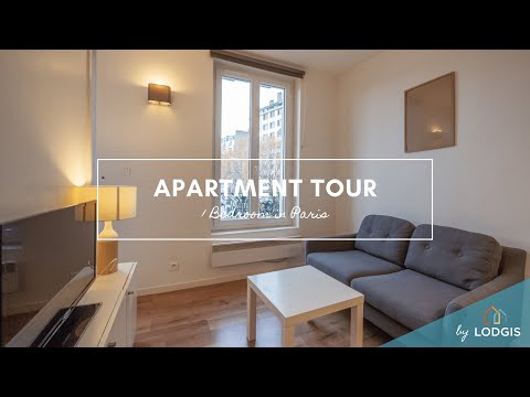 Apartment Tour // Furnished  25.3m2 in Paris – Ref : 22021012