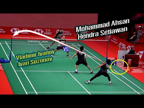 Mohammad Ahsan +Hendra Setiawan VS Vladimir Ivanov+Ivan Sozonov