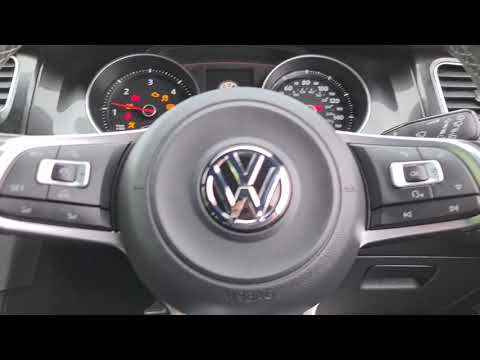 Vw golf gtd Estate white walk around