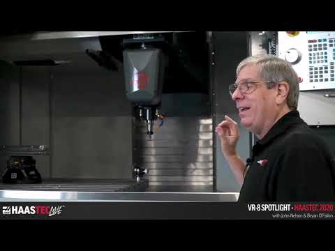 VR 8 Spotlight   HaasTec 2020 Focus Series   Haas Automation, Inc  Korean subtitle