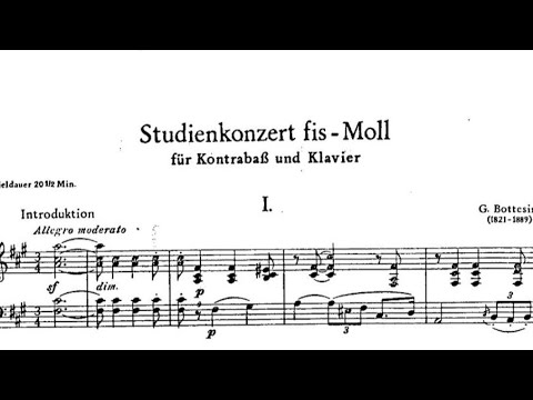 Giovanni Bottesini - Concerto No.1 in Fis minor for Double Bass and Orchestra