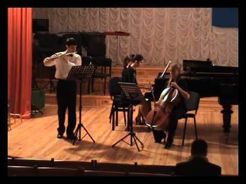 Й. Гайдн Тріо для флейти.віолончелі та фортепіано