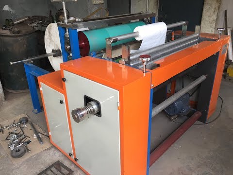 Toilet Roll Rewinding Machine