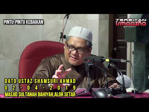 Ustaz Shamsuri Ahmad-Pintu-pintu kebaikan