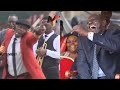 RUTO DIES WITH LAUGHTER AS OTOYO AND KENYA COMEDIANS CRACKS HIM INTO LAUGHTER PERFORMING IN NYAYO