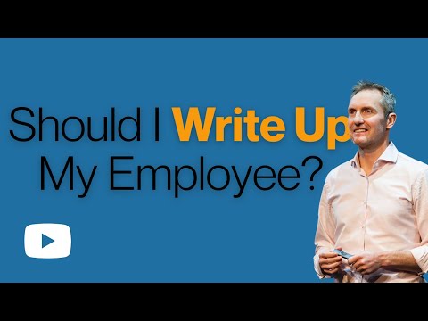 Should You Write Up Your Employee?