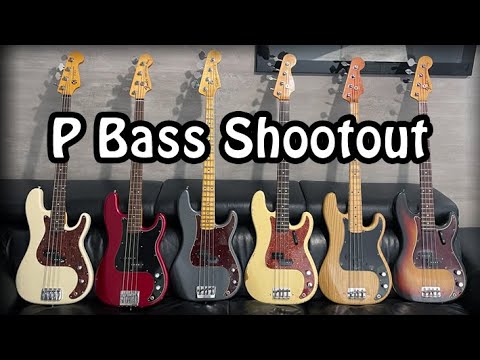 The Biggest Precision bass Shootout | Blind Test