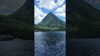 Boat Ride around St Lucia 🇱🇨 #stlucia #travel #travelphotography #boat #luxuryresort