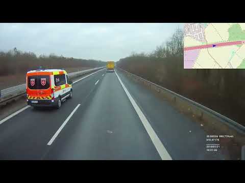 Germany. Motorway A70, Schweinfurt — Thurnau-west, 2019, 4x