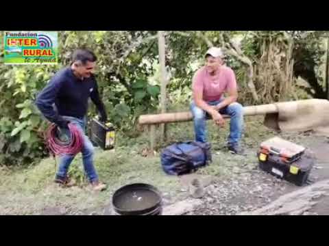 Donamos más 30 paneles solares en cundinamarca.. en esta ocasión en la palma