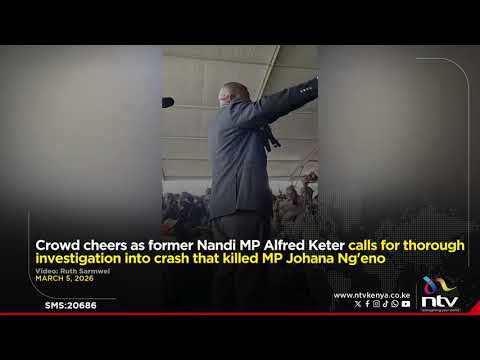 Former Nandi MP Alfred Keter calls for thorough investigation into crash that killed MP Ng'eno