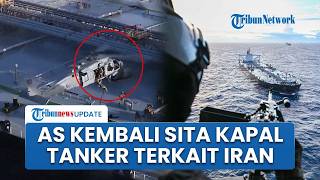 Detik-detik Pasukan AS Cegat Kapal Tanker di Samudera Hindia, Diduga Angkut Minyak Mentah Iran