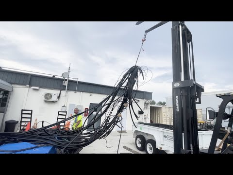 Scrapping $30,000 Worth Of Copper Wire & A Massive Pile Of Copper Bus Bar