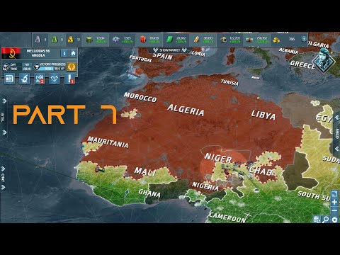 Conflict of Nations - How to play SOLO // Angola Part 7