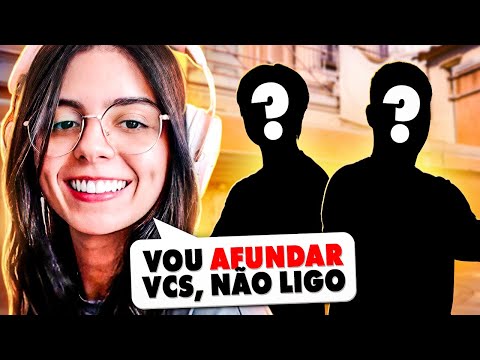 AFUNDEI DOIS PRO PLAYERS NA RANKED... duo frttt