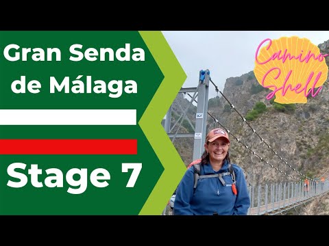 Gran Senda de Mlaga Stage 7 Cmpeta to Canillas de Aceituno (Camino Shell)