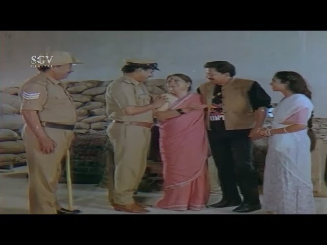 Vishnuvardhan Super Action Scene | Jagadeka Veera Kannada Movie