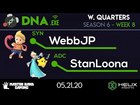 DNA.EXE S6:W8 - SYN | WebbJP (Lucas) Vs. ADC |  StanLoona (Rosalina) - W Quarterfinals