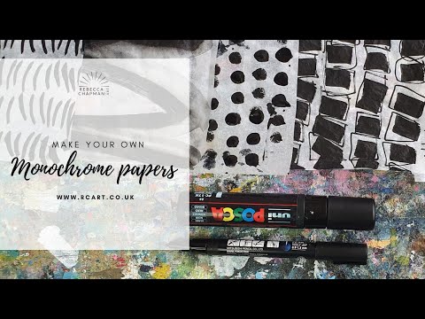 Create your own monochrome papers