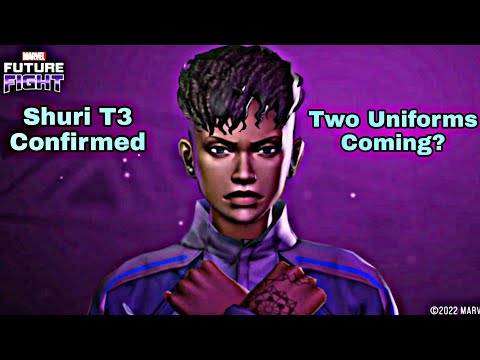 Shuri T3 Confirmed | Two Uniforms Coming? - Marvel Future Fight