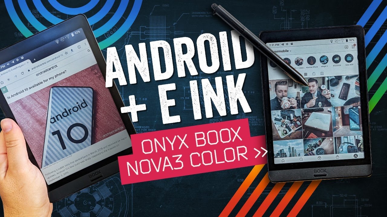 Onyx Boox Nova3 Color Review: Android On E Ink!