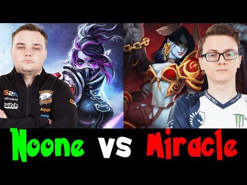 Noone Templar Assassin vs Miracle Queen of Pain - Eu Pub Dota 2
