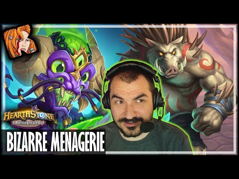 A BIZARRE MENAGERIE! - Hearthstone Battlegrounds