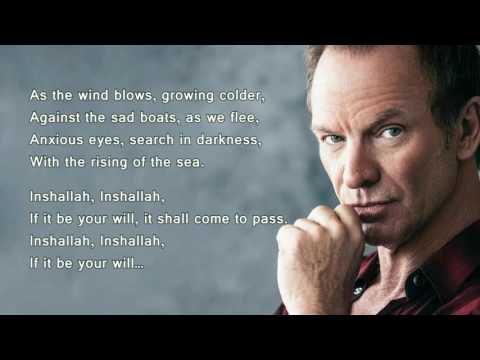 Inshallah - Sting (+ Lyrics)