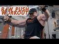 Raw Push Workout | IFBB Pro Workout