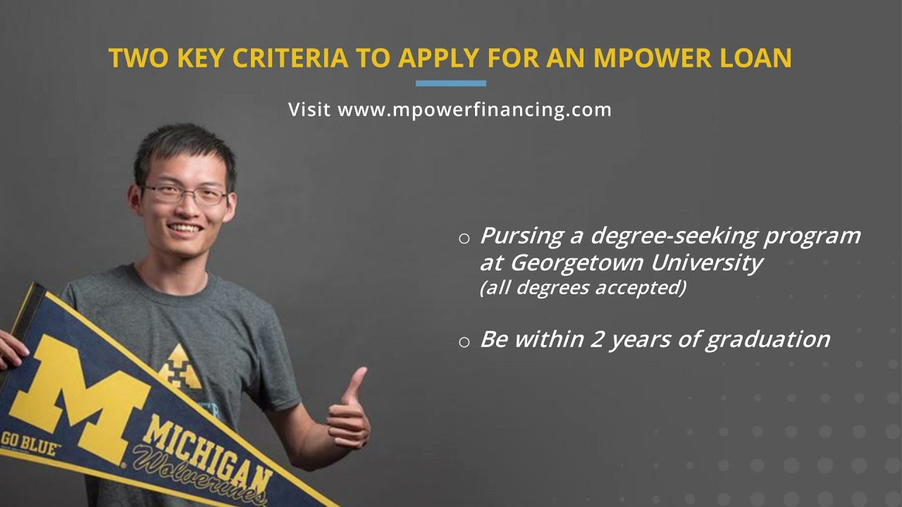 Financing your McDonough Education with MPOWER Financing