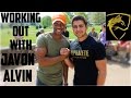 Working Out With Alphaletes Javon Alvin and Daniel Hoang | Diabetic Aesthetics