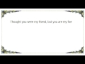 Vic Chesnutt - Thought You Were My Friend Lyrics