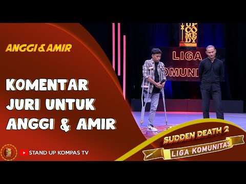 Komentari Anggi dan Amir, Juri Livy: Emangnya Seamis itu? | SUCI Liga Komunitas