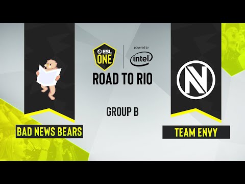 CS:GO - Team Envy vs. Bad News Bears [Dust2] Map 2 - ESL One Road to Rio - Group B - NA