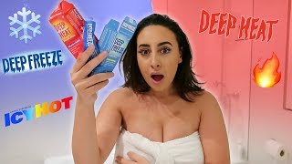 I PUT ICY HOT IN HER BODY WASH!! 🔥❄️ (SHE FREAKED OUT) PRANK WARS